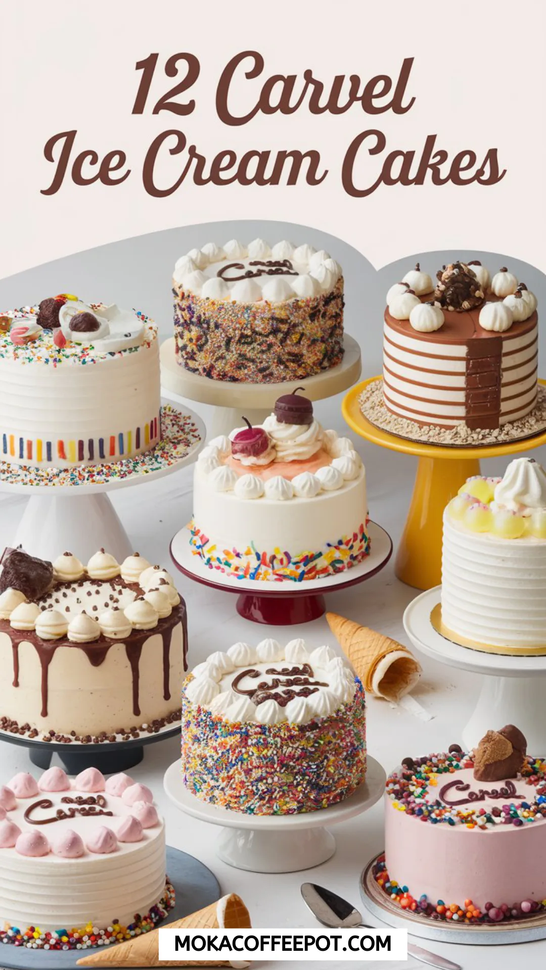 12 Carvel Ice Cream Cakes 12 Carvel Ice Cream Cakes