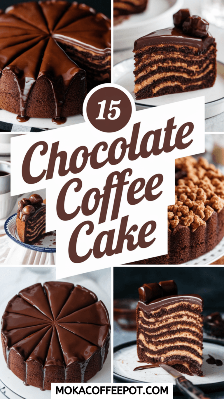15 Chocolate Coffee Cake 15 Chocolate Coffee Cake