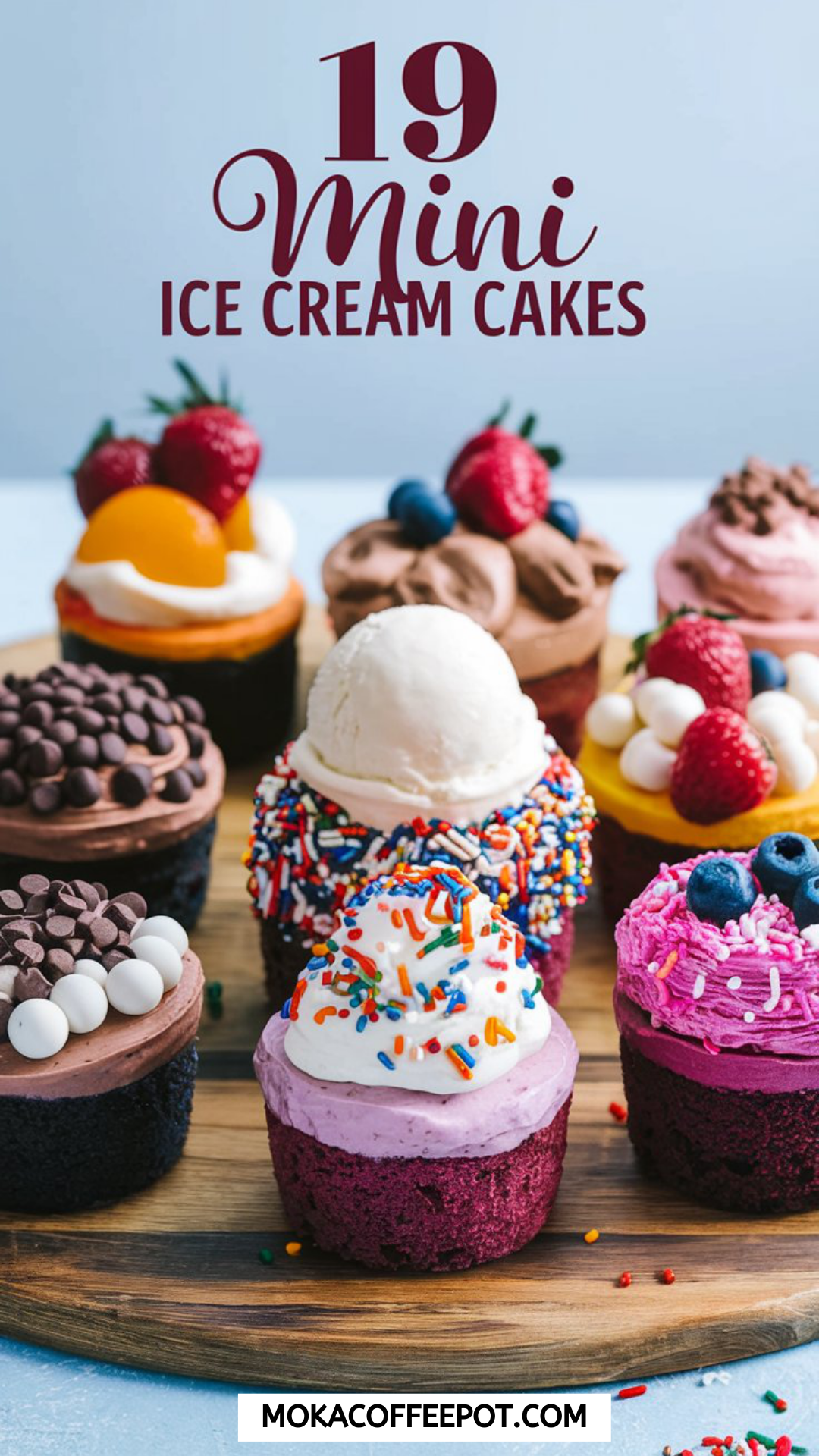 19 Mini Ice Cream Cakes 19 Mini Ice Cream Cakes