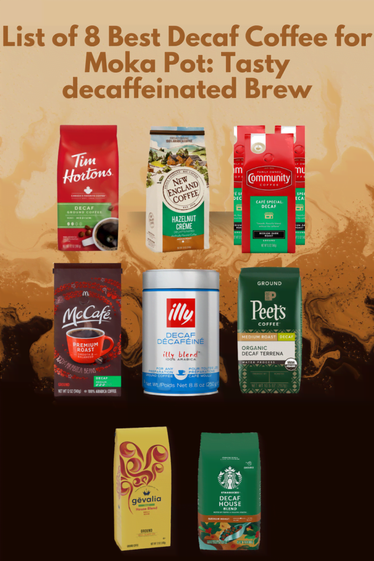 8 Best Decaf Coffee for Moka Pot: Tasty caffeine-free Brew 8 Best Decaf Coffee for Moka Pot: Tasty caffeine-free Brew