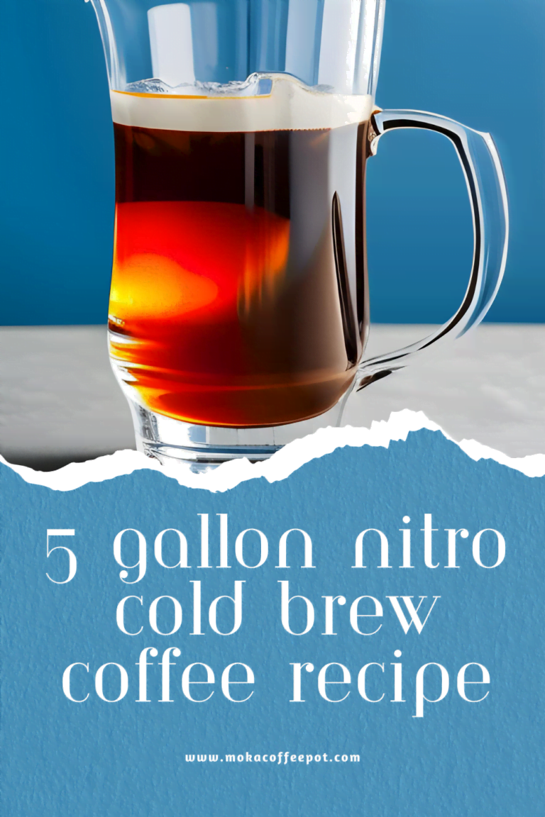 How to Make 5 Gallons of Nitro Cold Brew Coffee?