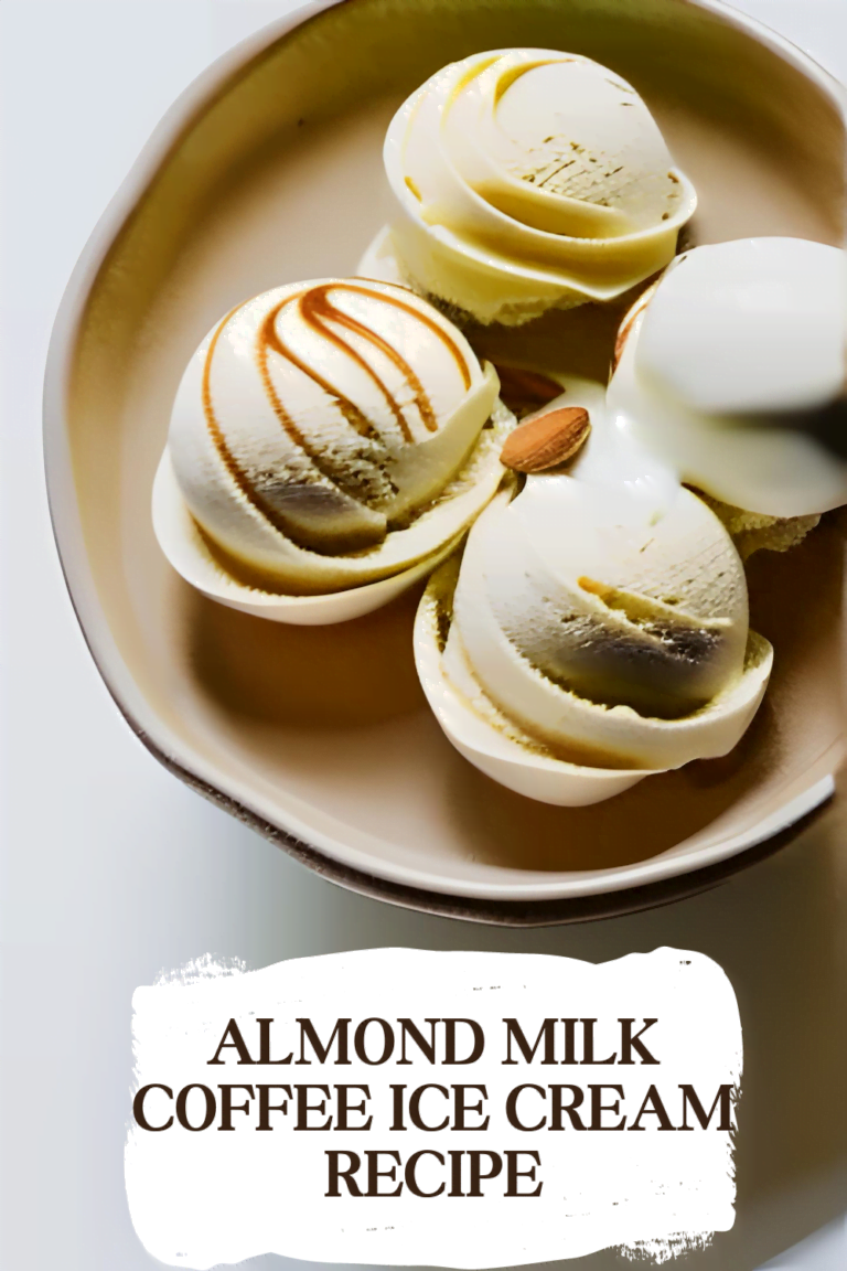 Almond milk coffee ice cream recipe Almond milk coffee ice cream recipe