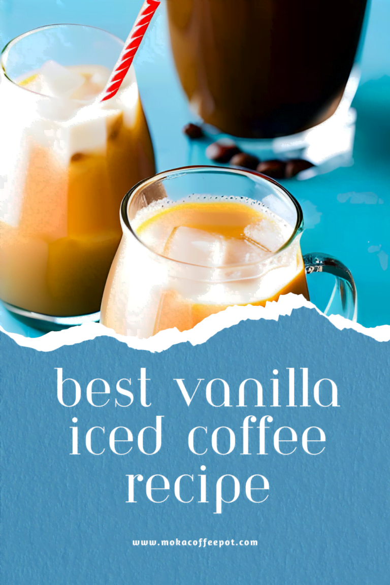 Best vanilla iced coffee recipe : Cool Off with a Creamy Caffeine Treat!