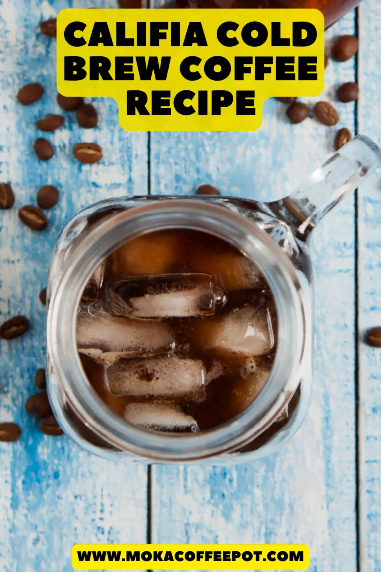 Califia cold brew coffee recipe