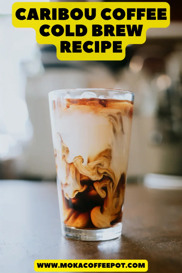 Caribou coffee cold brew recipe