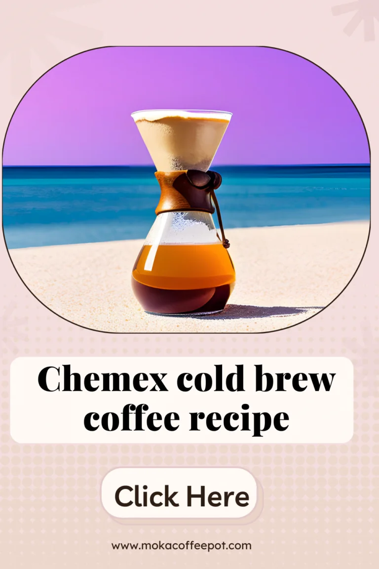 Chemex Cold Brew Coffee Recipe: A Classic Brewing Method for Cold Coffee Lovers