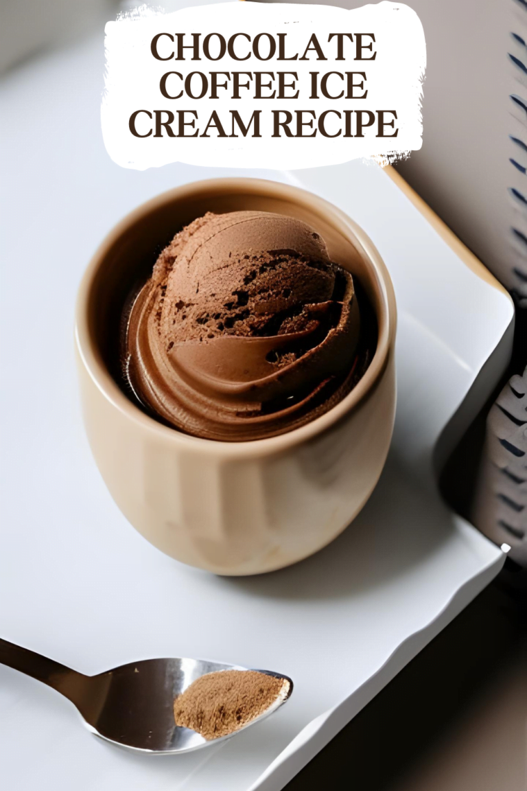 Chocolate coffee ice cream with marshmallow recipe Chocolate coffee ice cream with marshmallow recipe