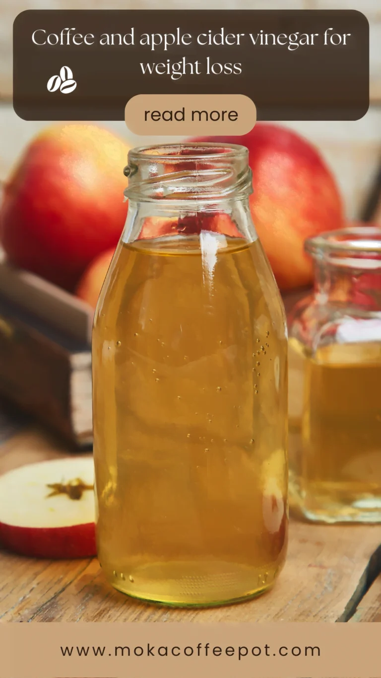 Coffee and apple cider vinegar for weight loss