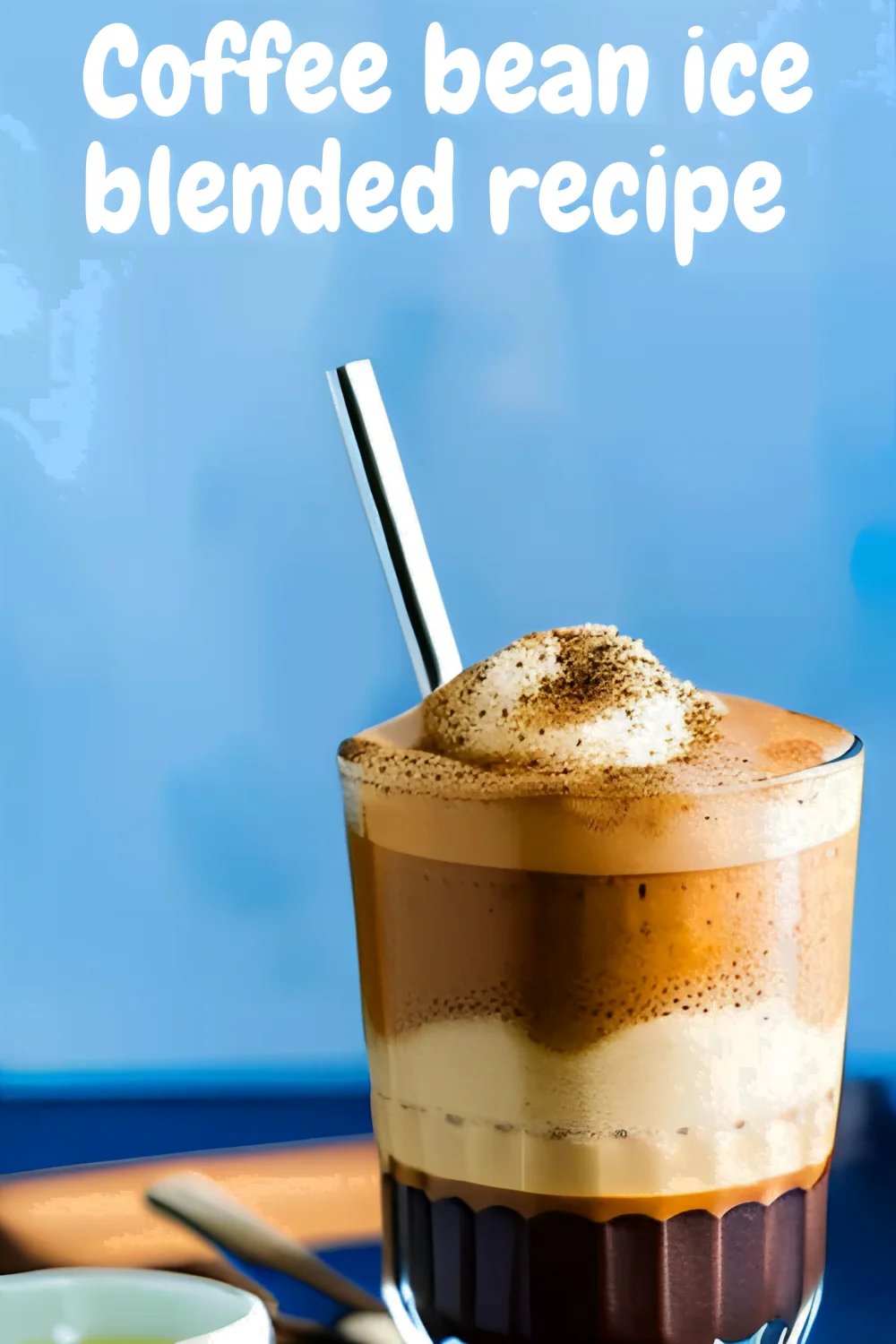 Coffee bean ice blended recipe