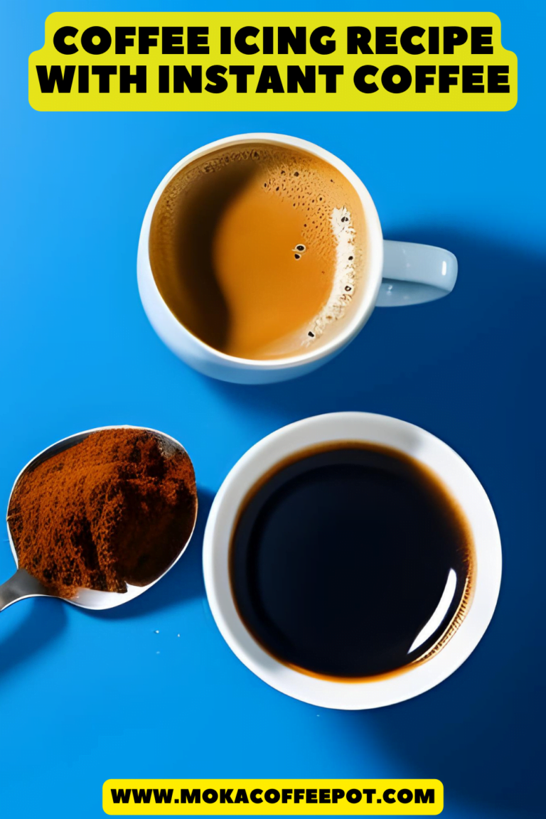 Coffee icing recipe with instant coffee