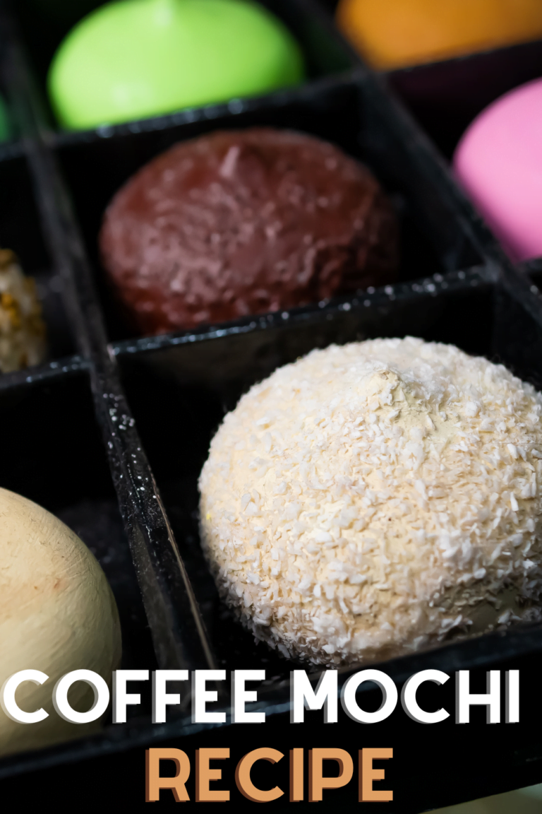 Coffee mochi recipe : Delicious and Tasty