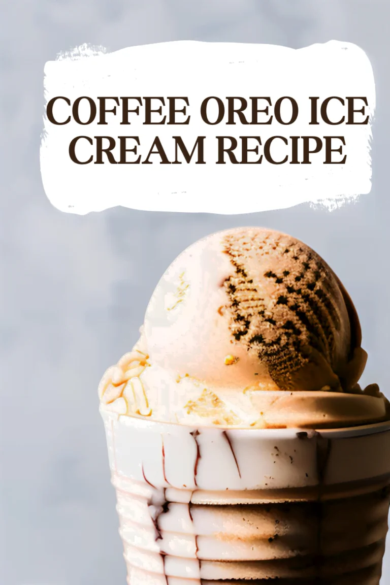 Coffee oreo ice cream recipe