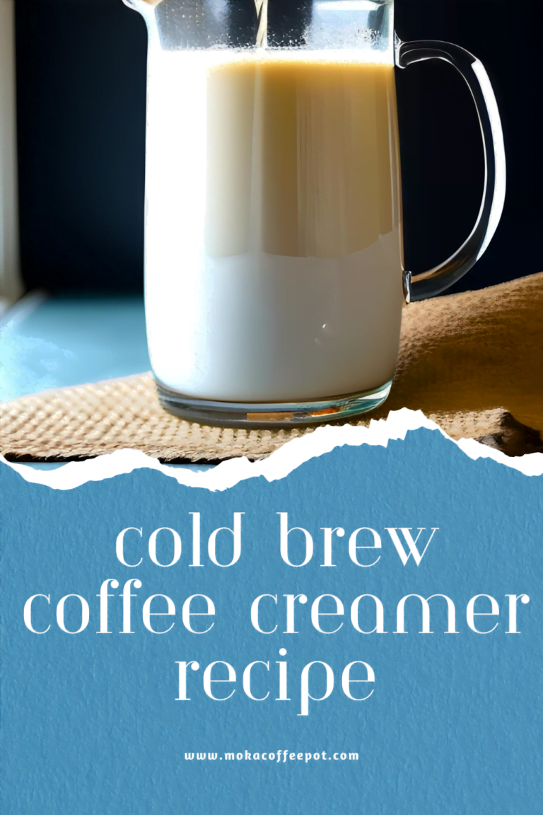Cold brew coffee creamer recipe Customize Morning cup of joe