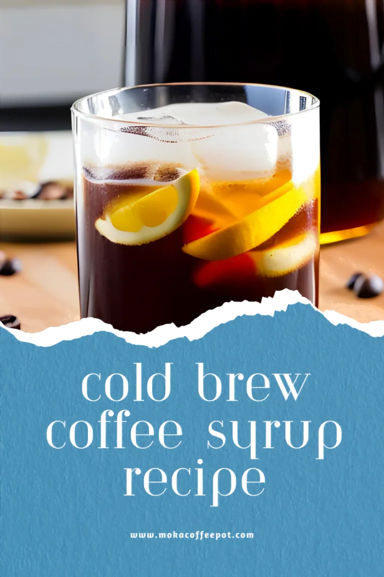 Cold brew coffee syrup recipe : Add Flavor and Sweetness to Your Cold Coffee Cold brew coffee syrup recipe