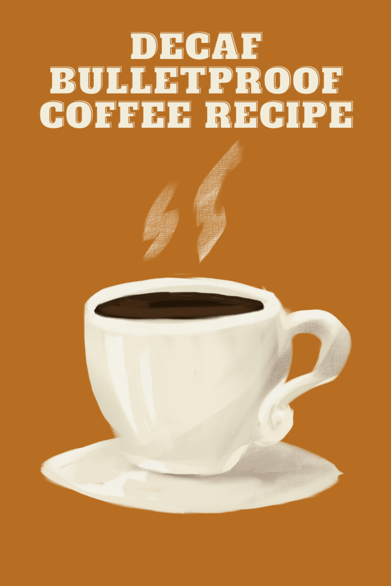 Bulletproof decaf coffee recipe Bulletproof decaf coffee recipe
