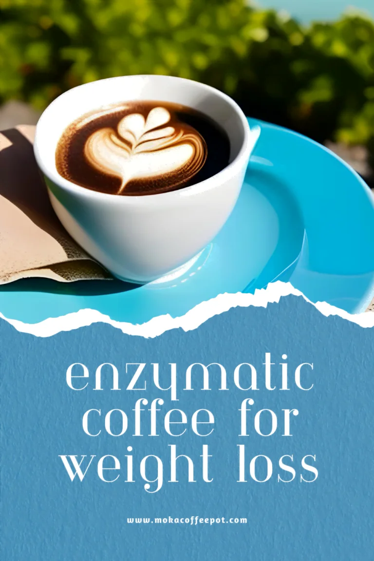 Enzymatic coffee for weight loss