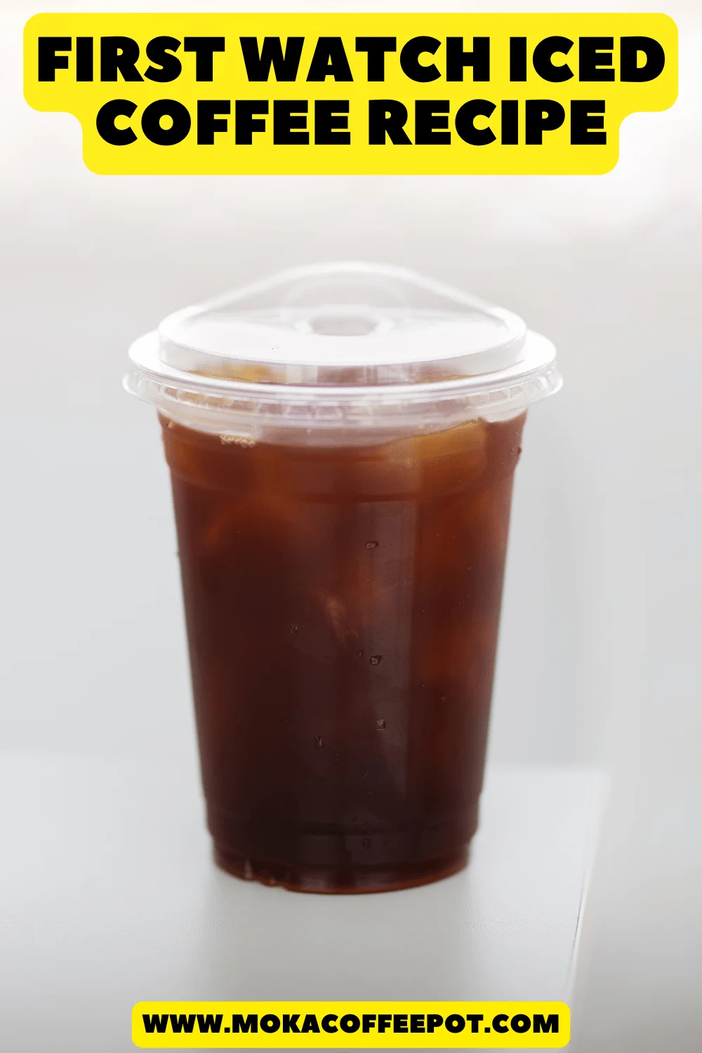 First watch iced coffee recipe