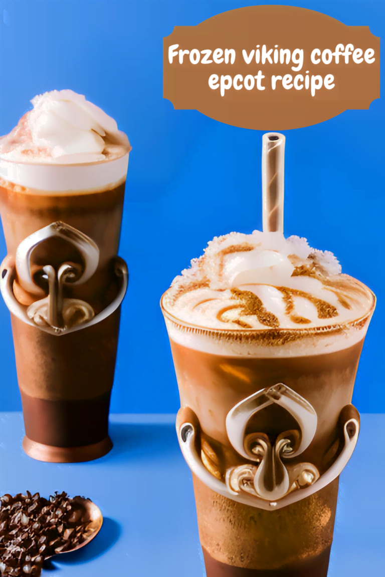 Frozen viking coffee epcot recipe : Flavorful Baked Goods Upgrade!