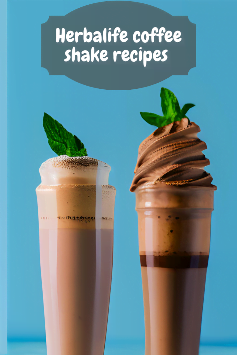 Herbalife coffee shake recipes : Protein-Packed Morning Fuel!