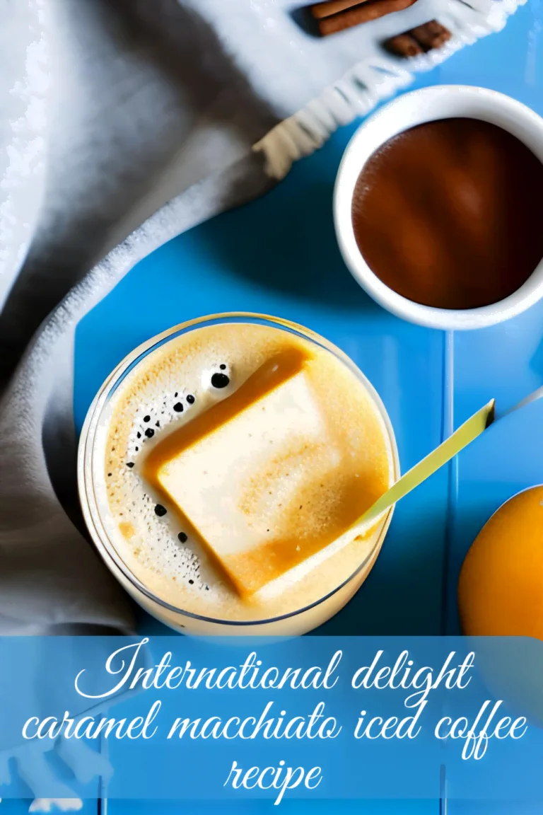 International delight caramel macchiato iced coffee recipe