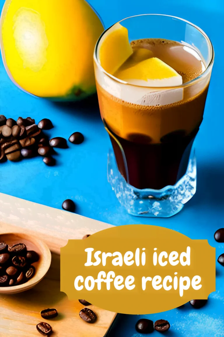 Israeli iced coffee recipe : Morning Boost Aroma Sensation