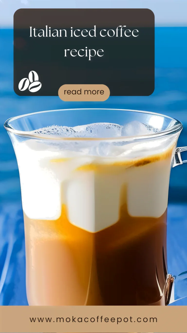 Italian iced coffee recipe