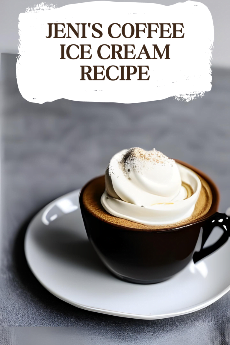 Jeni’s coffee ice cream recipe