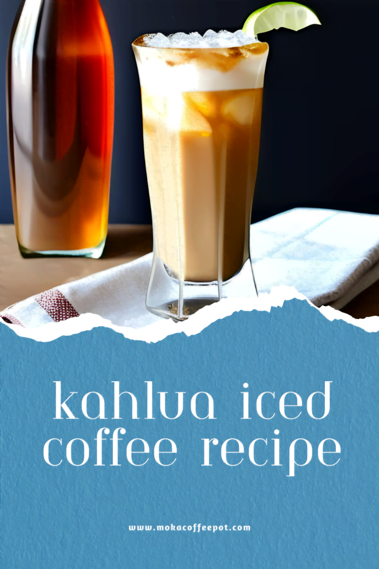 Kahlua iced coffee recipe : Get Your Buzz On with a Beverage