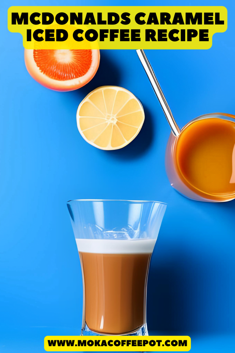 Mcdonalds caramel iced coffee recipe