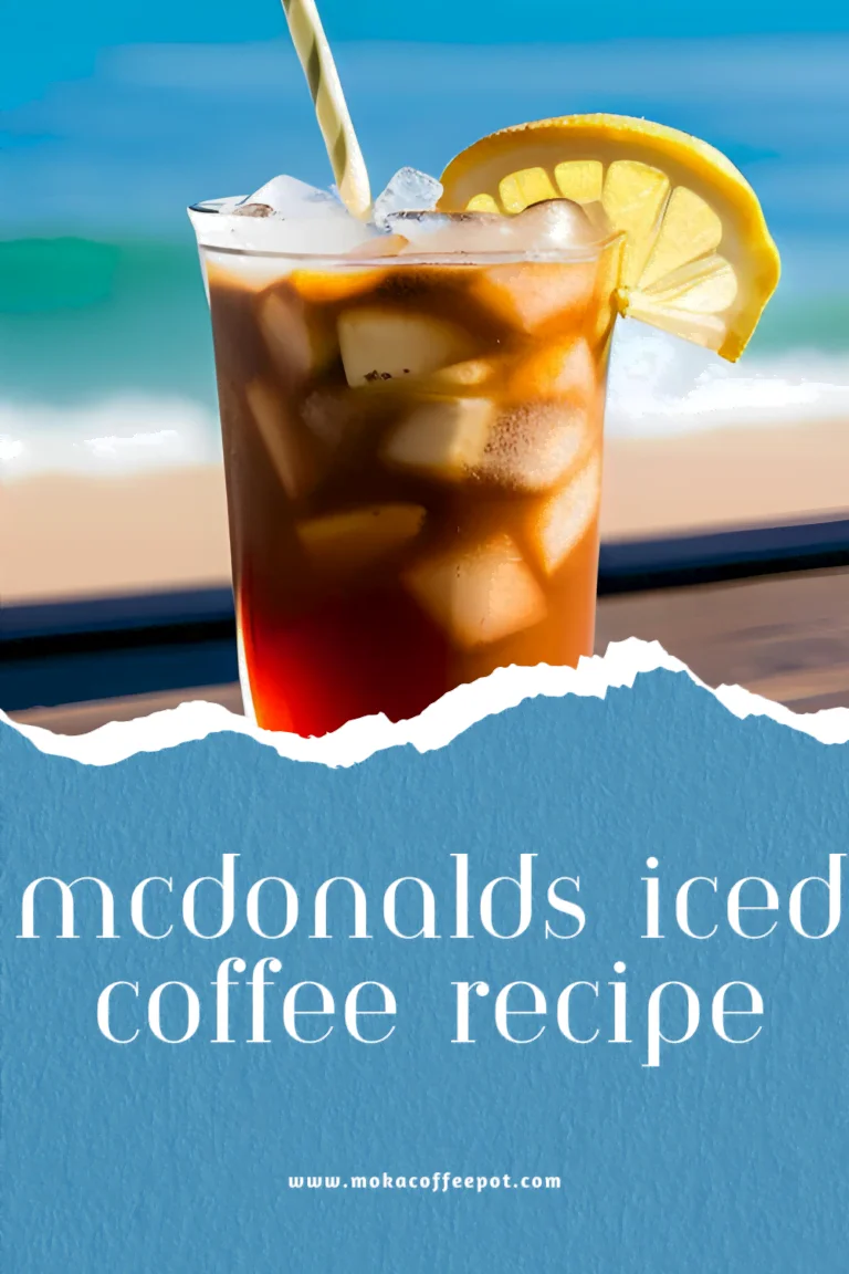 Mcdonalds iced coffee recipe