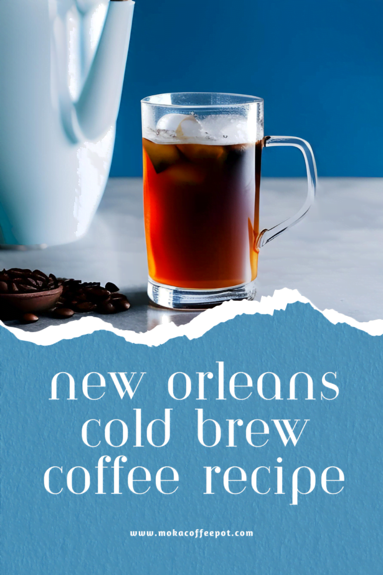 New orleans cold brew coffee recipe : A Smooth and Flavorful Treat