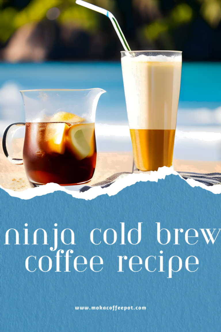 Ninja cold brew for mothers day coffee recipe