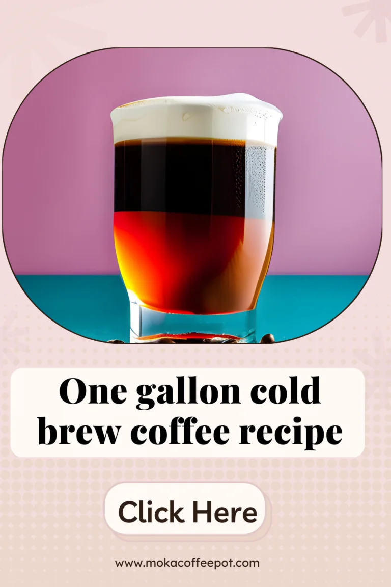 One Gallon Cold Brew Coffee Recipe: Perfect for Hosting a Crowd One gallon cold brew coffee recipe