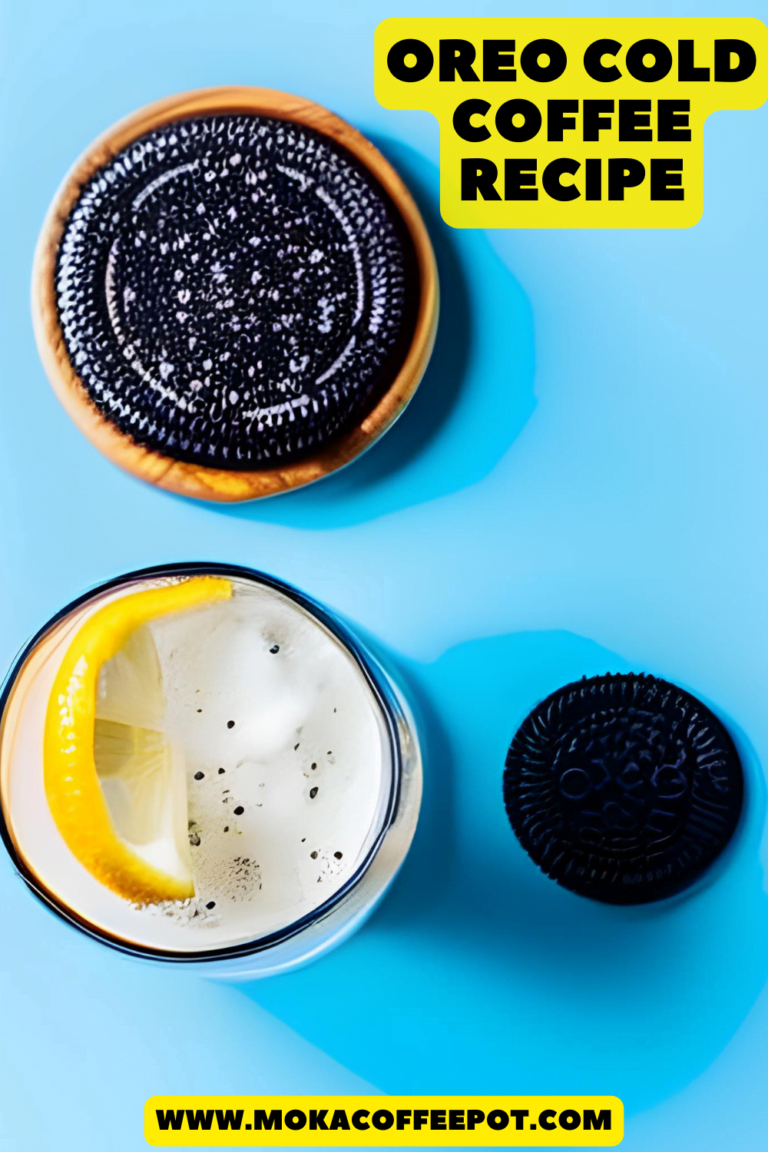 Oreo cold coffee recipe Oreo cold coffee recipe