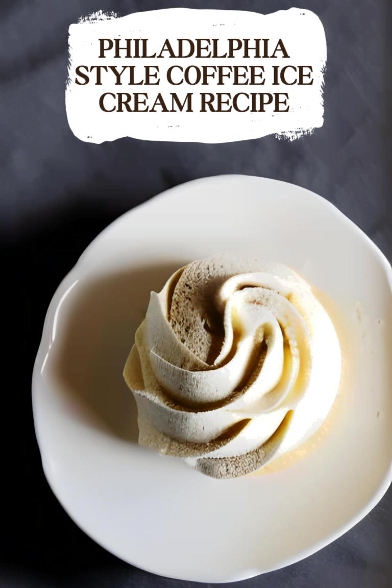 Philadelphia style coffee ice cream recipe : : Creamy and Dreamy Treat!