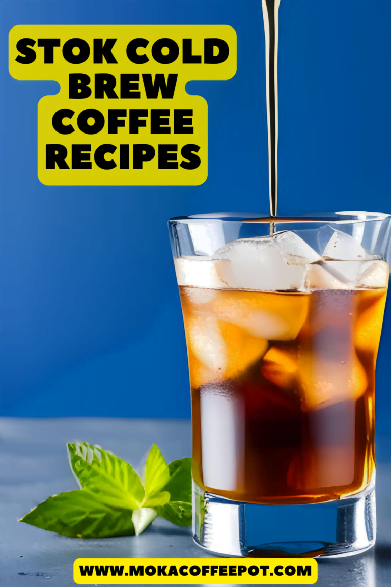 Stok cold brew coffee recipes