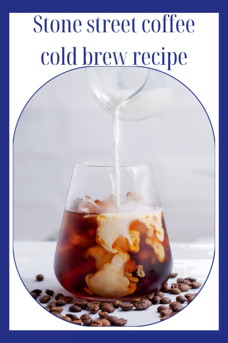Stone street coffee cold brew recipe