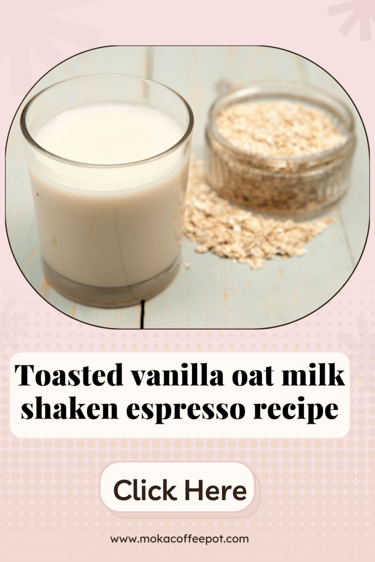 Toasted Vanilla Oat Milk Shaken Espresso Recipe