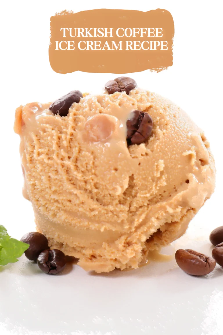 Turkish coffee ice cream recipe : A Rich and Bold Flavor Experience! Turkish coffee ice cream recipe