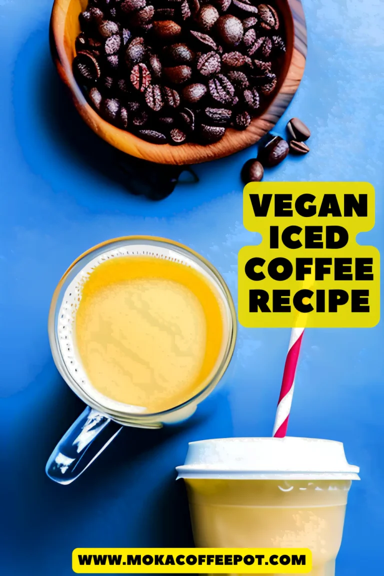 Vegan iced coffee recipe : Creamy and Delicious