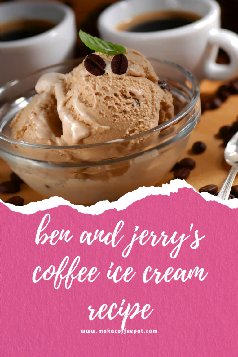 Ben and jerry’s coffee ice cream recipe : DIY tasty treat