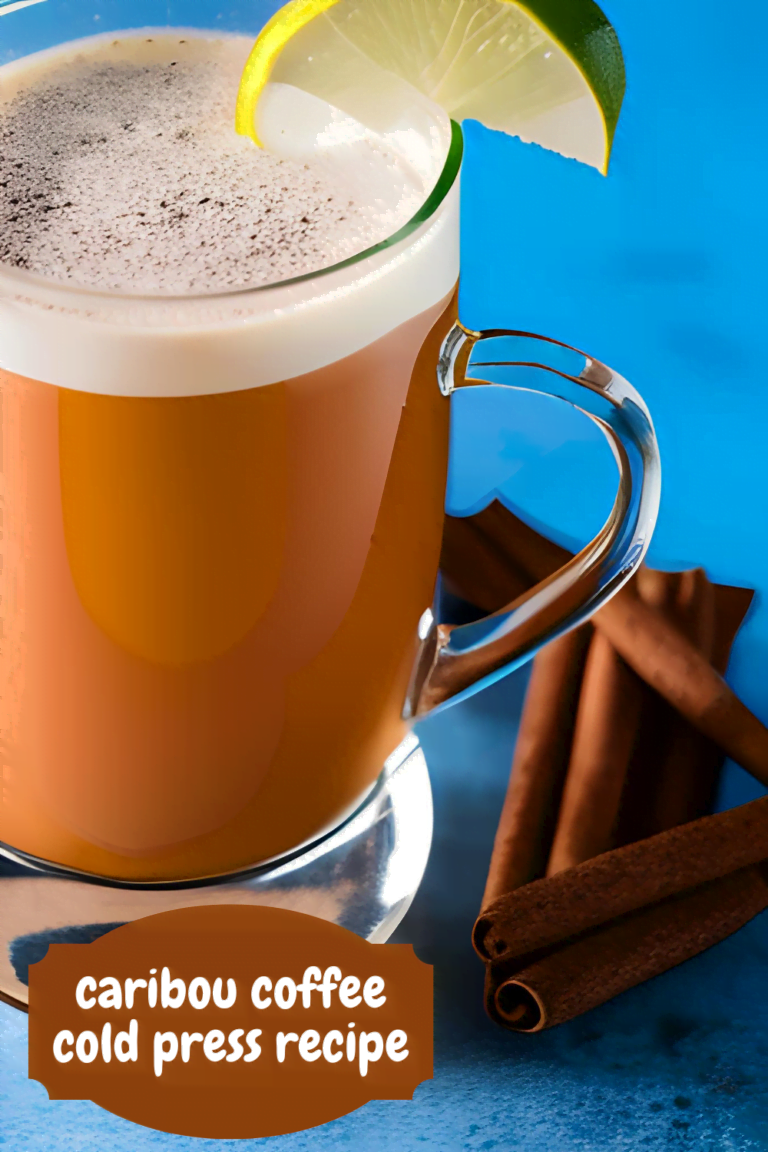 Caribou coffee cold press recipe : Tropical Vacation Vibe Sip!