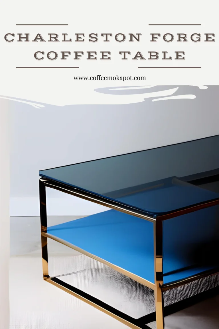 charleston forge coffee table