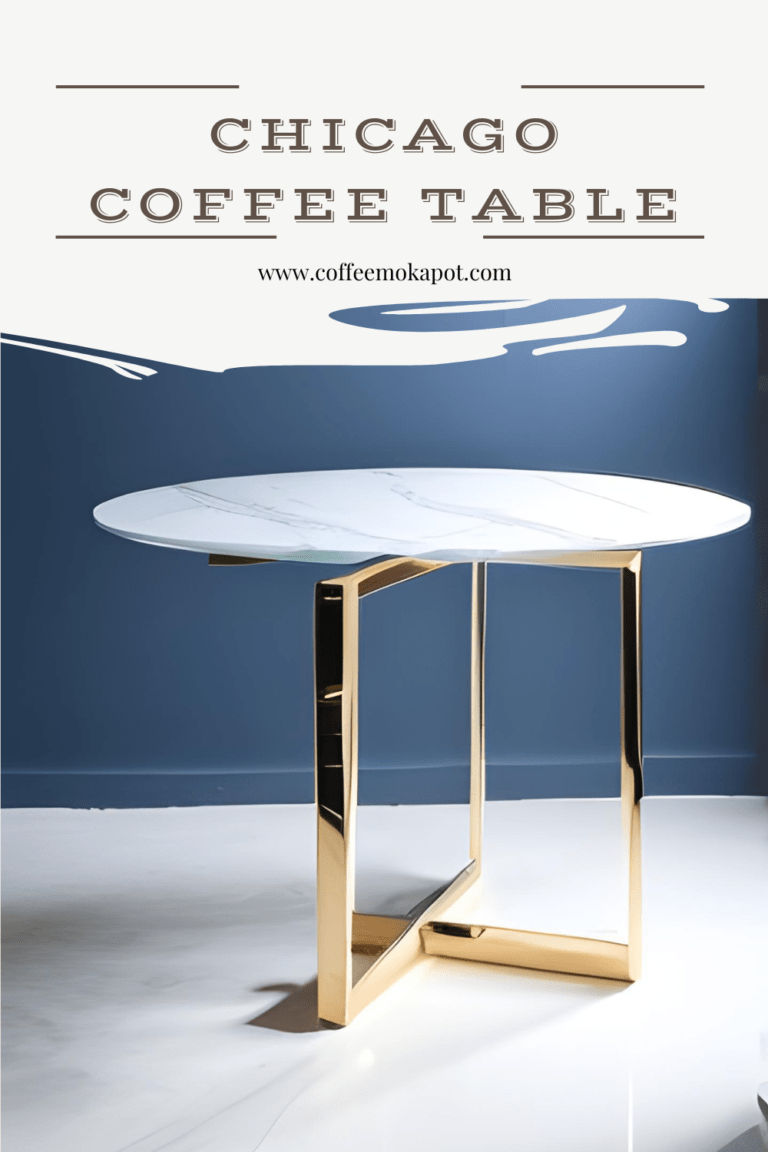 Chicago Coffee Table: An Iconic Piece of Furniture