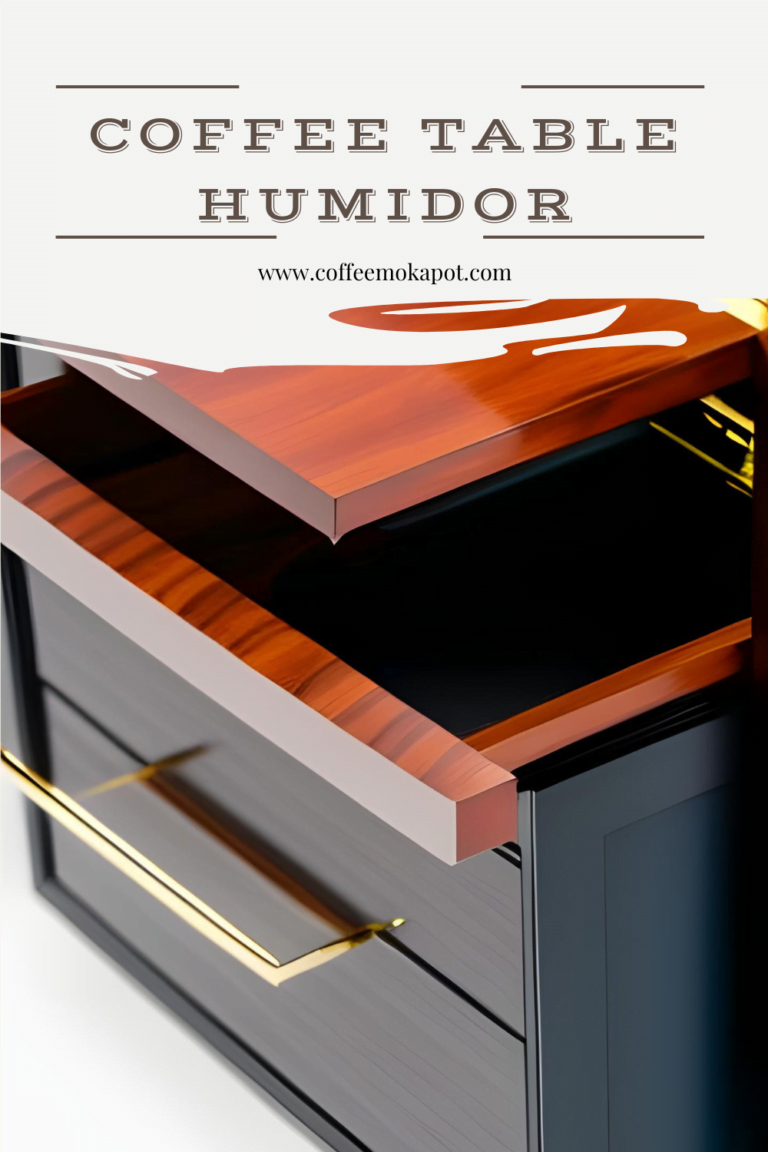 Coffee Table Humidor: The Perfect Combination of Style and Functionality