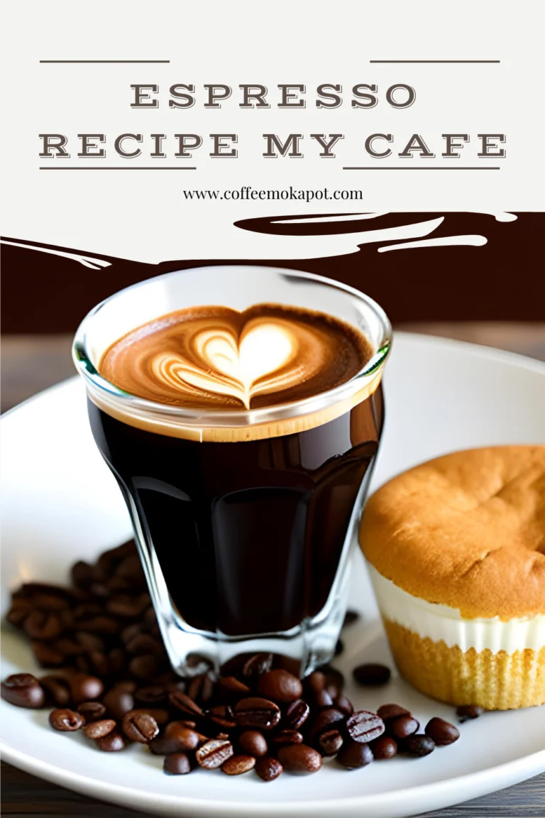 Espresso Recipe My Cafe for mothers day: Smooth and Luxurious