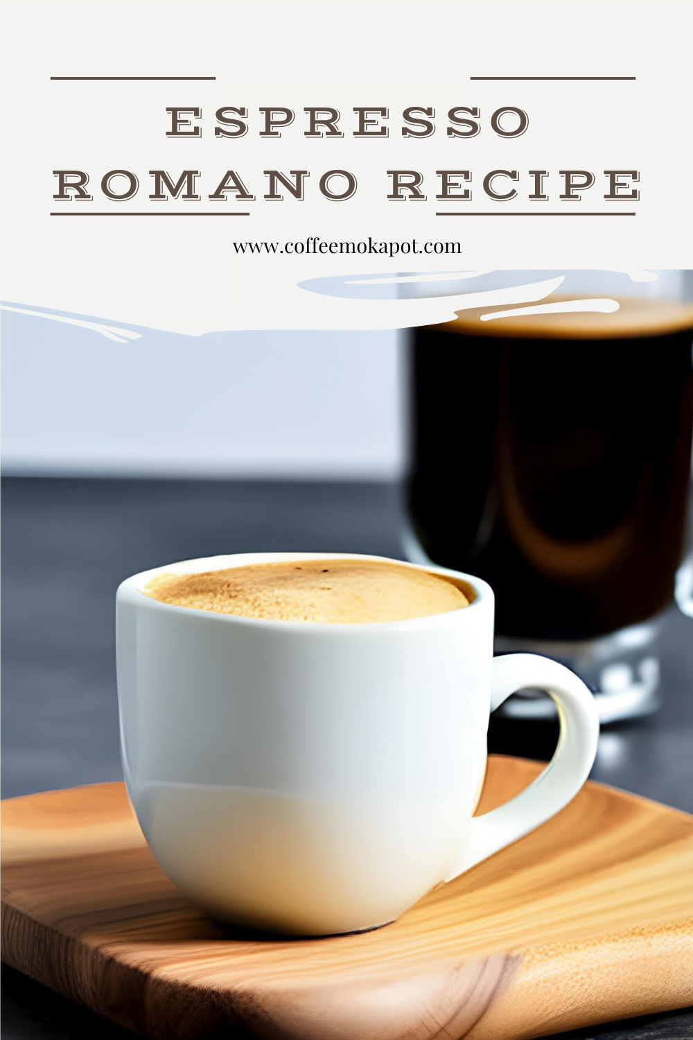 espresso romano recipe