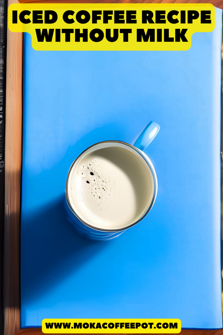 Iced coffee recipe without milk Iced coffee recipe without milk