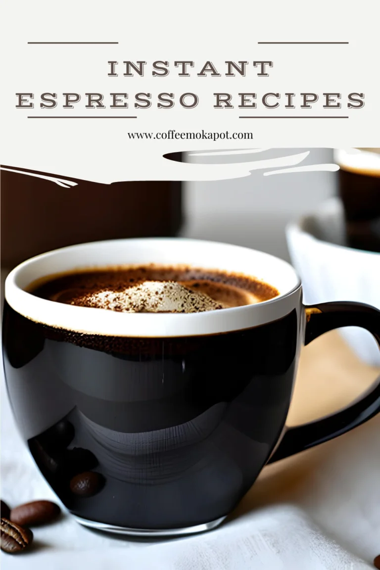 Instant Espresso Recipes: Quick, Easy, and Delicious Instant Espresso Recipes: Quick, Easy, and Delicious