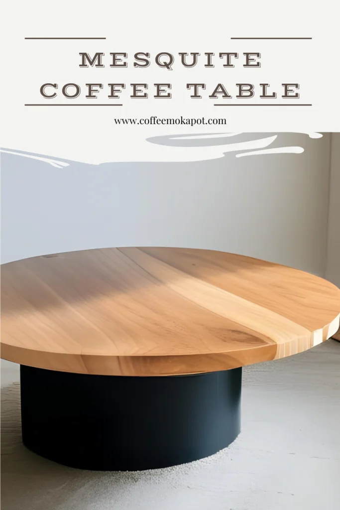 mesquite coffee table